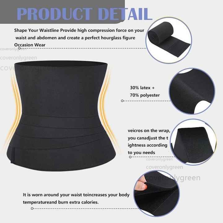 4M korset waist trainer pelangsing pengecil perut pasca melahirkan bengkung korset stagen lilit Korset Lilit Stagen Melahirkan Strect Elastic Band Stomach Korset Pelangsing Korset Melahirkan