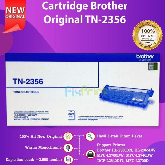 Promo Toner Cartridge Compatible TN-2356 TN2356 Printer Brother MFC-L2740DW