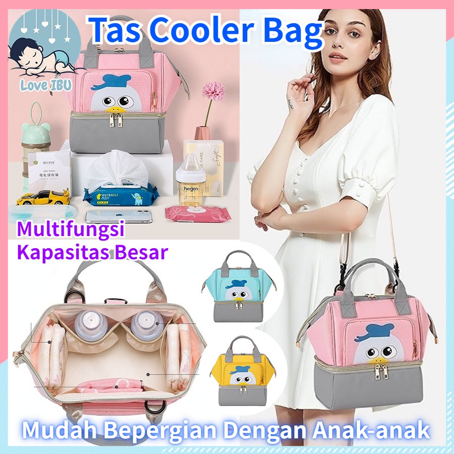 Tas Asi Cooler Bag Dan Tas Bayi 2in1 Tas Bayi Kecil Boneka Murah Tas Bayi Multifungsi Tempat Tidur Lipat Baby Diapers Bag Perawatan Tas Perlengkapan Ransel Backpack Anti Air Tas Bayi Diaper Bag Baby Termurah Muat Banyak Dan Ada Sekat Yang Lucu