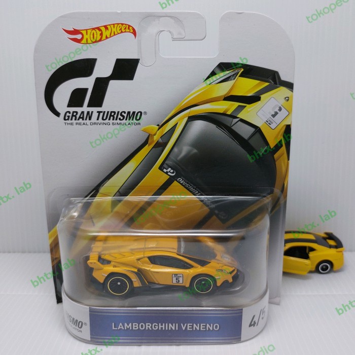 Hot Wheels Retro Lamborghini Veneno Gran Turismo
