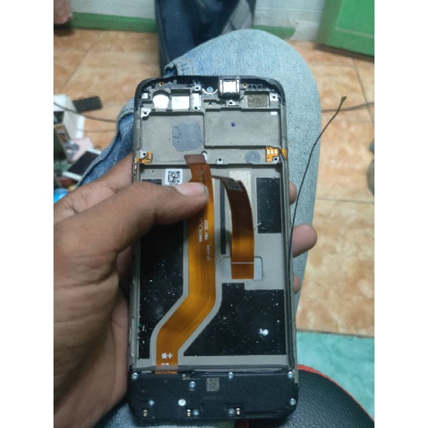 lcd ori copotan oppo a12 onit