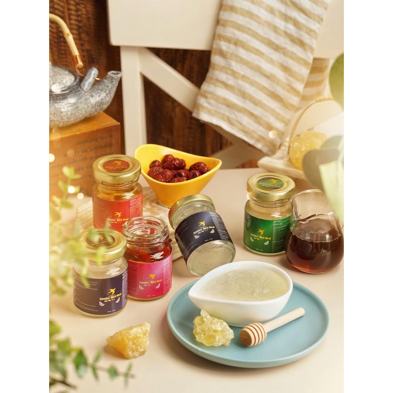 

Isi 12 Sunday Bird Nest Minuman Sarang Burung Walet Drink Stay Fit Original - Angco Angcio - Goji Berry Gojiberry GojiBeri - Honey Madu - Asli