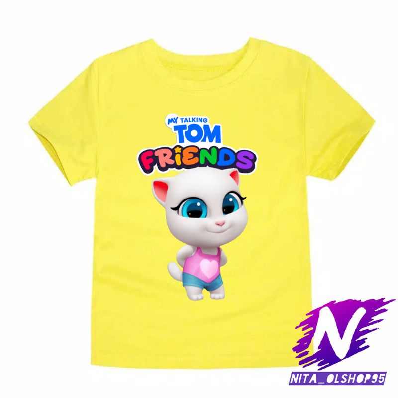 angela kaos anak my talking tom friends angela