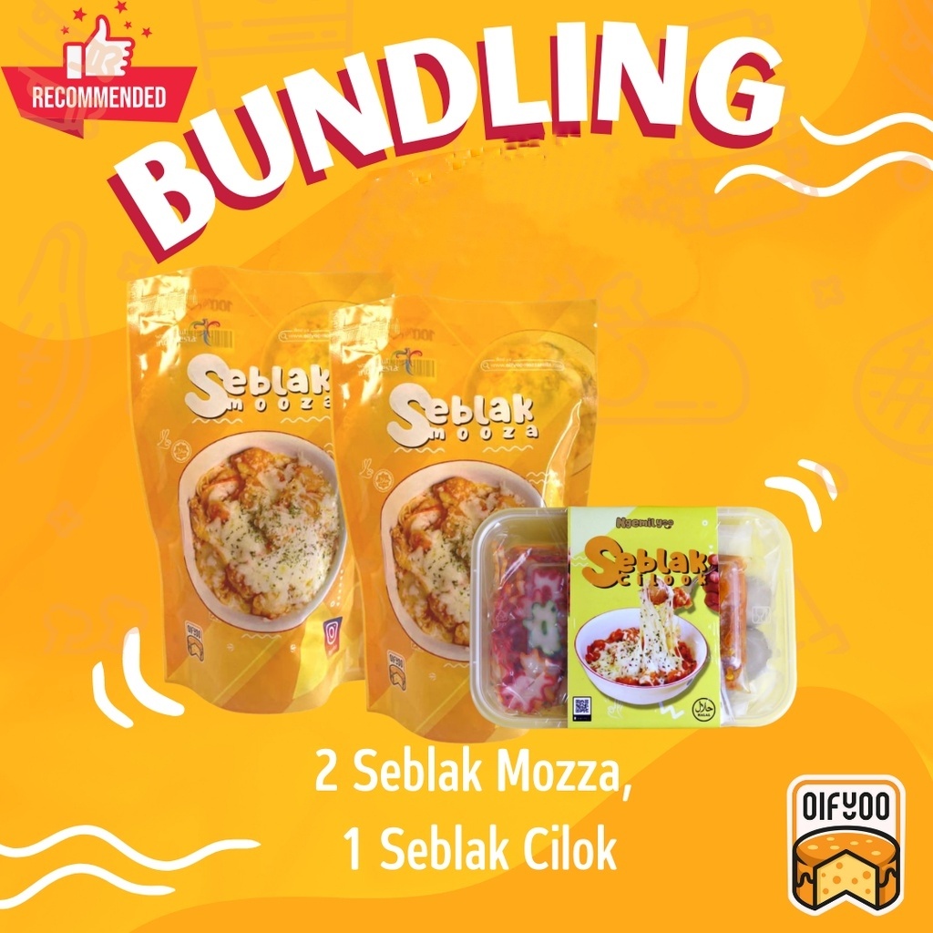 

BUNDLING SEBLAK MOZZA DAN SEBLAK CILOK