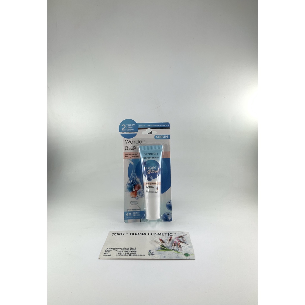 WARDAH PERFECT BRIGHT SUPER GLOW BERRY SERUM 8 ML