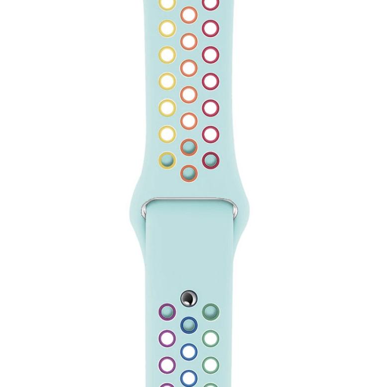 [S-O3O-✪] Tali✅Nike Sports Rainbow Watch Strap For Series 7/SE/6/5/4/3/2/1 iWatch 44mm 42mm 40mm 38m
