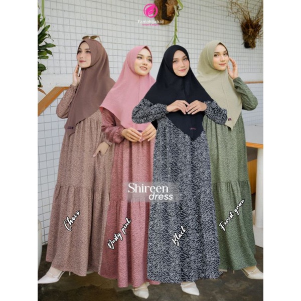 SHIREEN DRESS BY FANIA HIJAB.ID