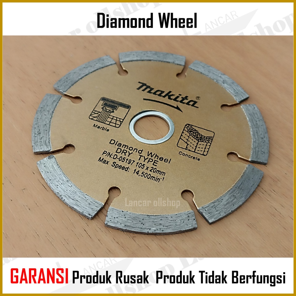 Diamond Wheel Kering / Mata Potong Keramik