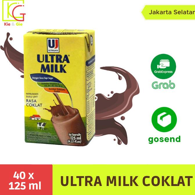 

susu UHT ultra milk 125 ml (khusus kurir instant/ sameday) TERLARIS TERPERCAYA ORIGINAL