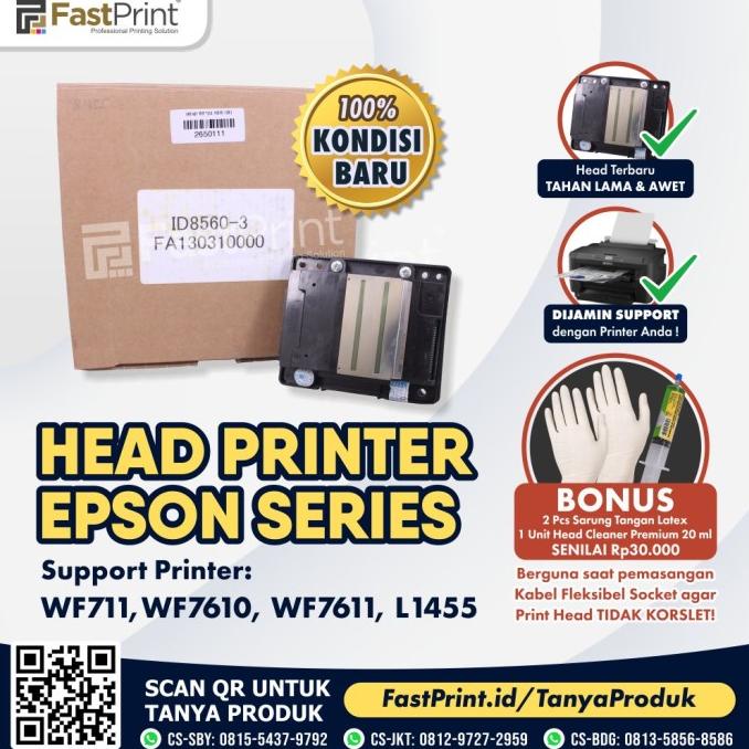 Print Head Epson L1455 WF7610 WF7611 WF7111