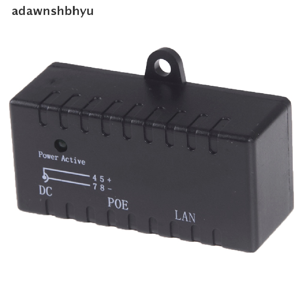 Adawnshbhyu Passive POE injector Untuk IP Camera VoIP Phone Netwrok AP device 12V - 48V ID