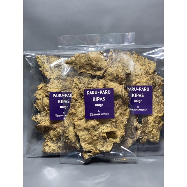 

KRIPIK KERIPIK PARU KIPAS SUPER HIGH QUALITY 100 GRAM