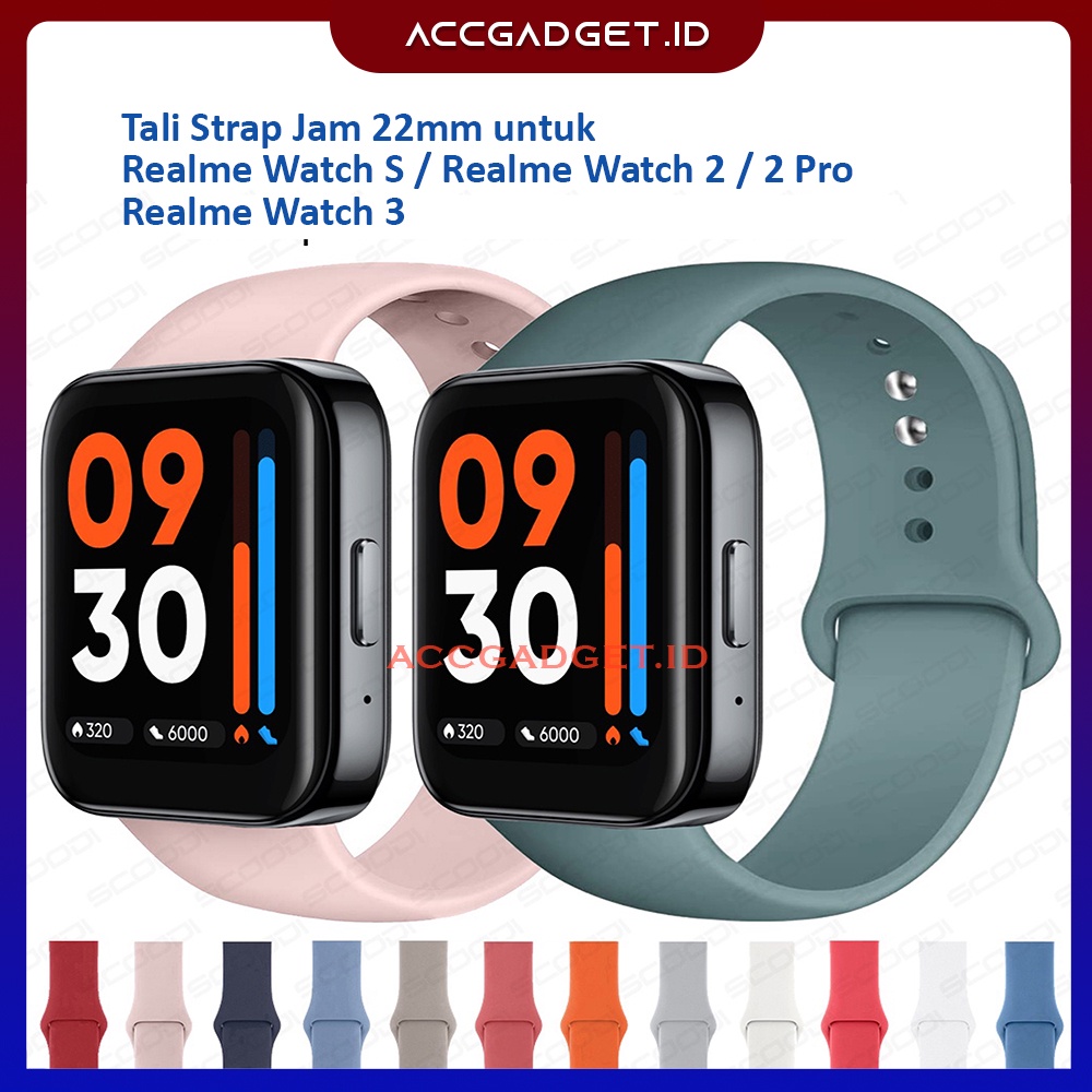 Tali Strap Silicone untuk Realme Watch 3 - PN2 Watchband Strap