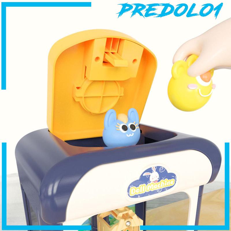 [Predolo1] Claw Toy Machine Vending Machine Mainan Mainan Interaktif Untuk Hadiah Liburan Anak