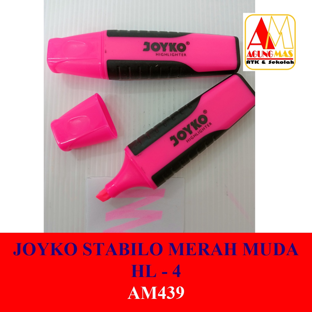 

JOYKO STABILO MERAH MUDA HL - 4