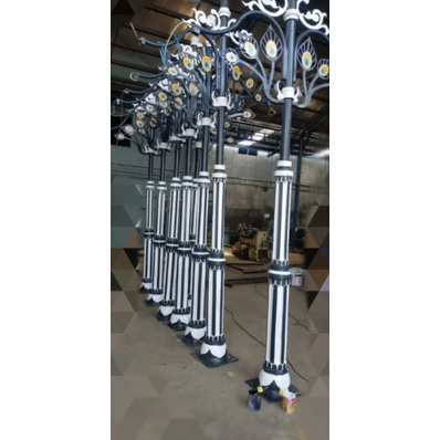 LAMPU TAMAN, TIANG LISTRIK, TIANG PJU, LAMPU HIAS, LAMPU JALAN