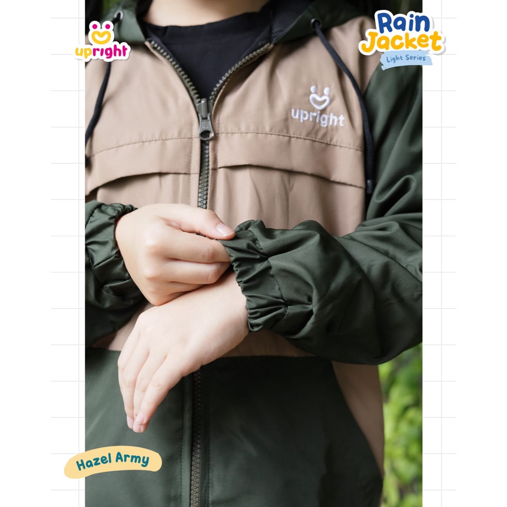 JAKET WINDBREAKER LIGHT DARK COLOUR by upright