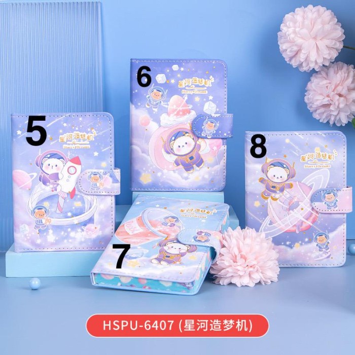 

Pad Buku Diary Cute Starry Dreams / Notebook Cute / Buku Agenda Cute