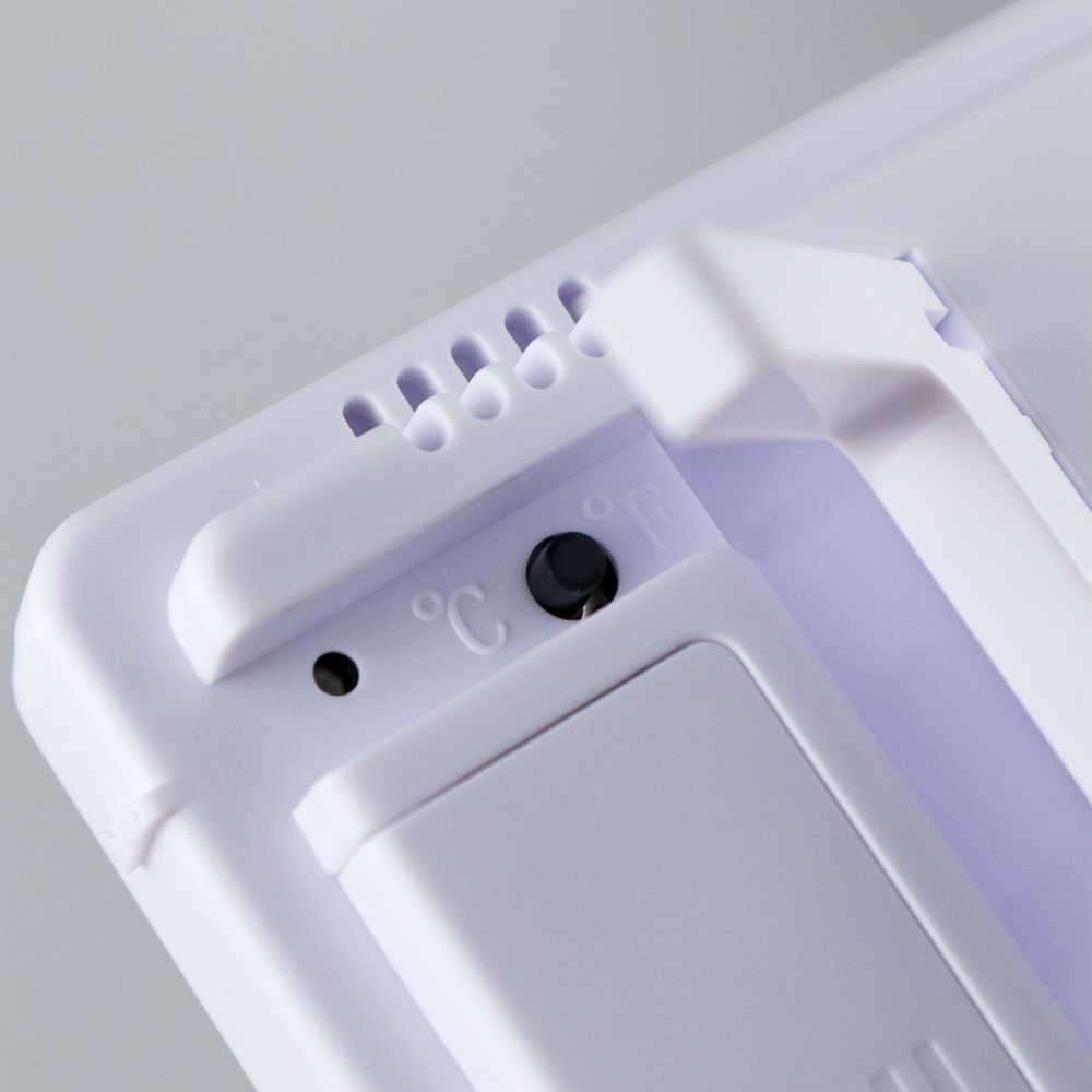 ( 100% BARANG ORI ) Taffware Digital Temperature Humidity Meter + Clock Calender - HTC-1