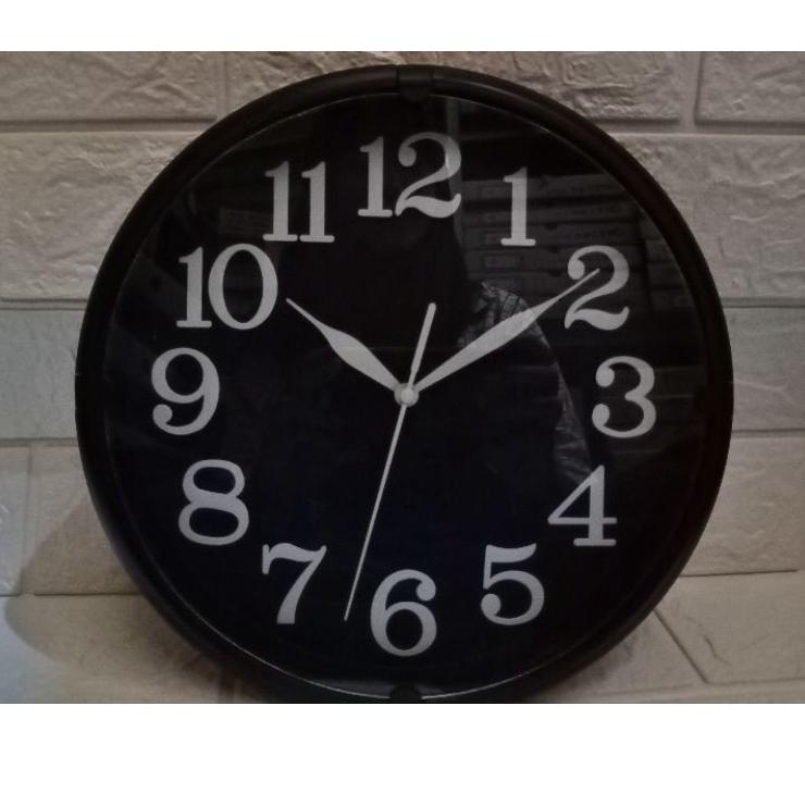 Diskon Terpopuler jam dinding 102/jam dinding angka timbul/jam dinding polos