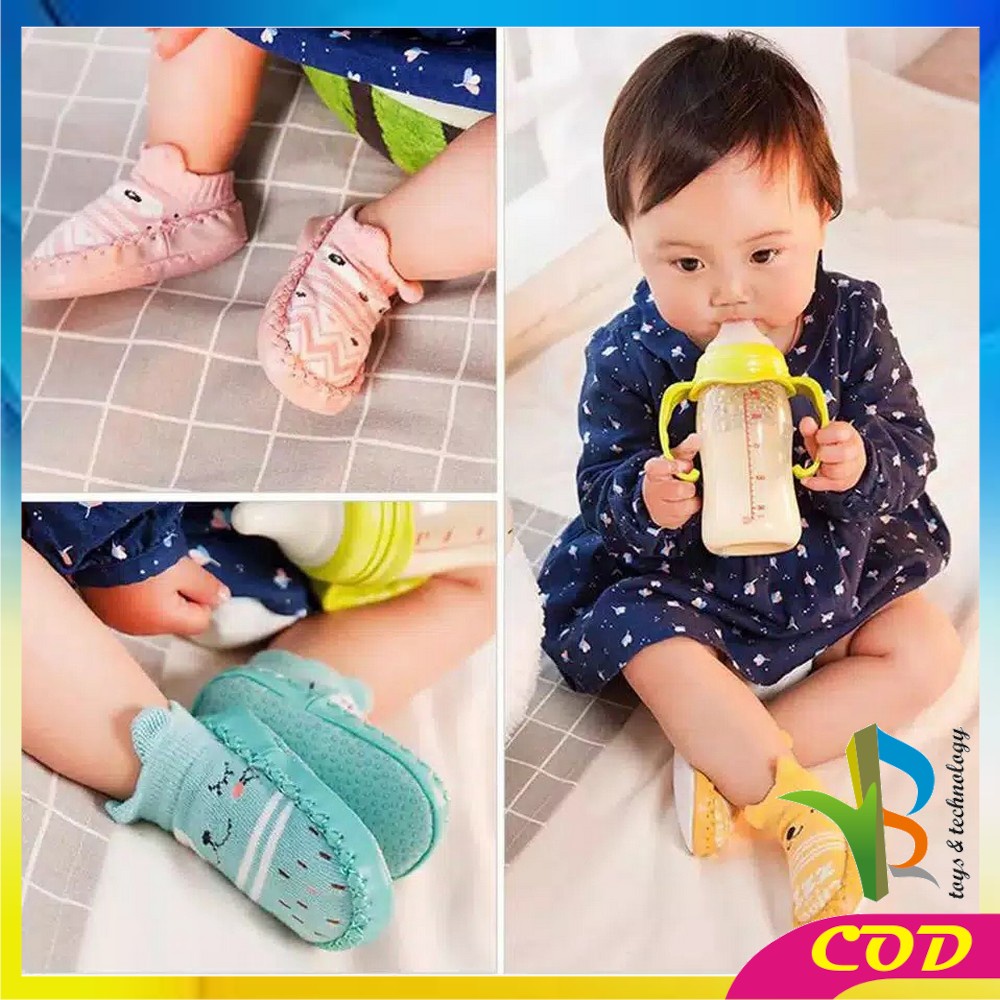 RB-P3 Sepatu Anak Bayi - Baby Prewalker Shoes Socks Anti Slip Kaos Kaki Anak Bayi