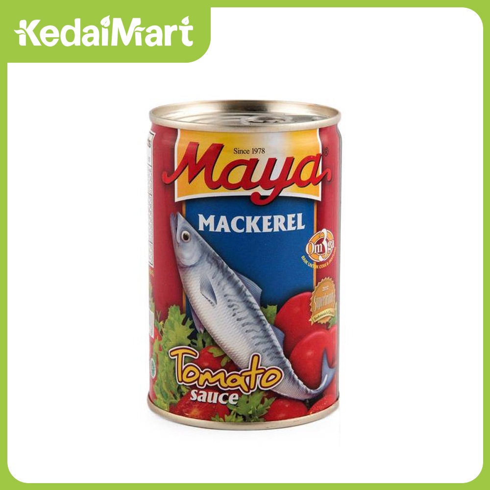 

Maya Mackerel In Tomat Sauce 425 Gram