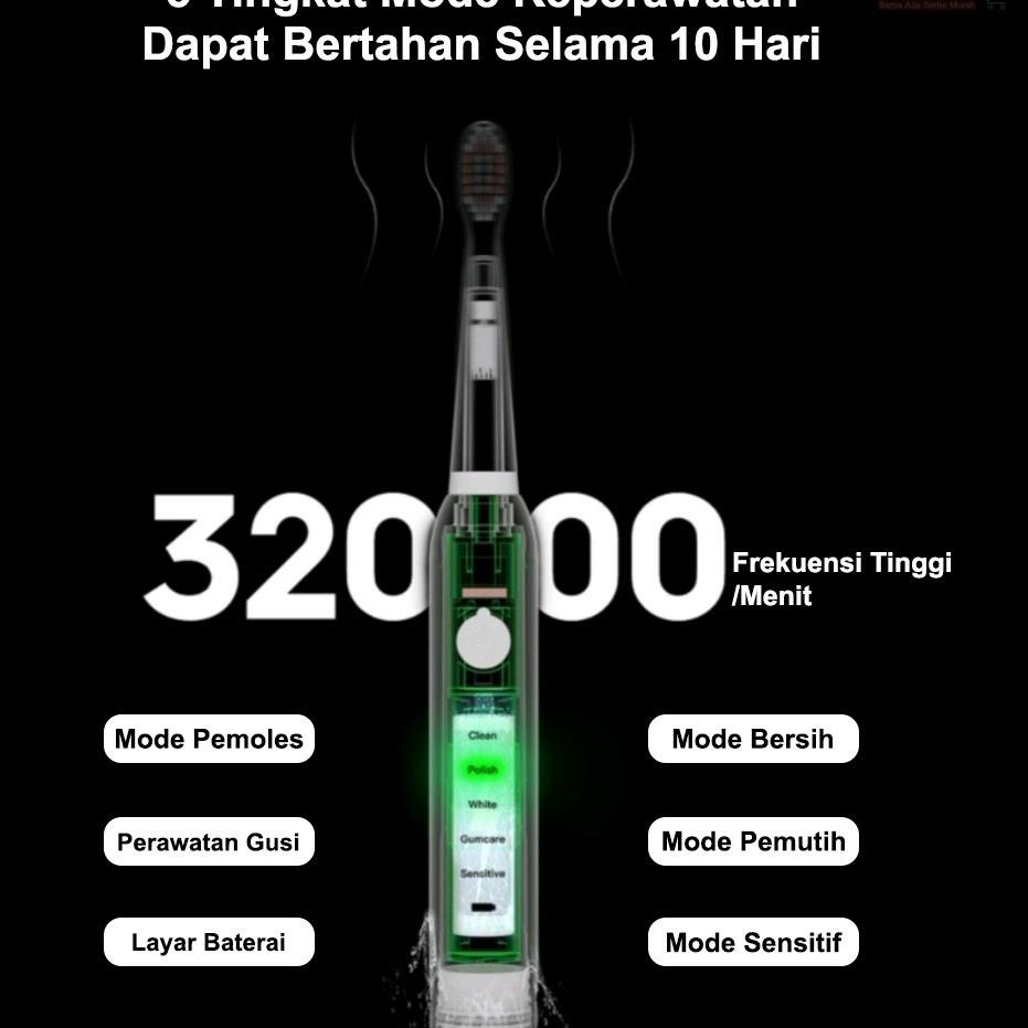 Pusat Termurah Sikat gigi elektrik / toothbursh PH-201