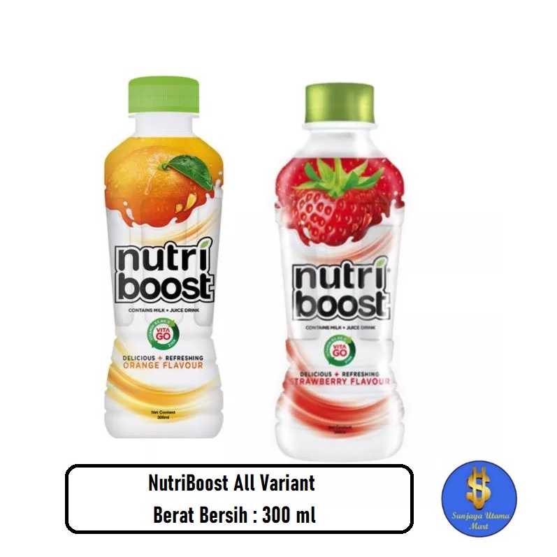 

Nutriboost Minuman Susu Sari Buah 300ml All Variant