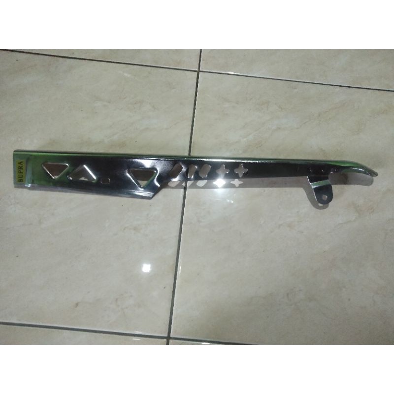 kateng katengkas sabit chaincase tutup rantai Honda Supra Supra X Supra fit Supra xx crom