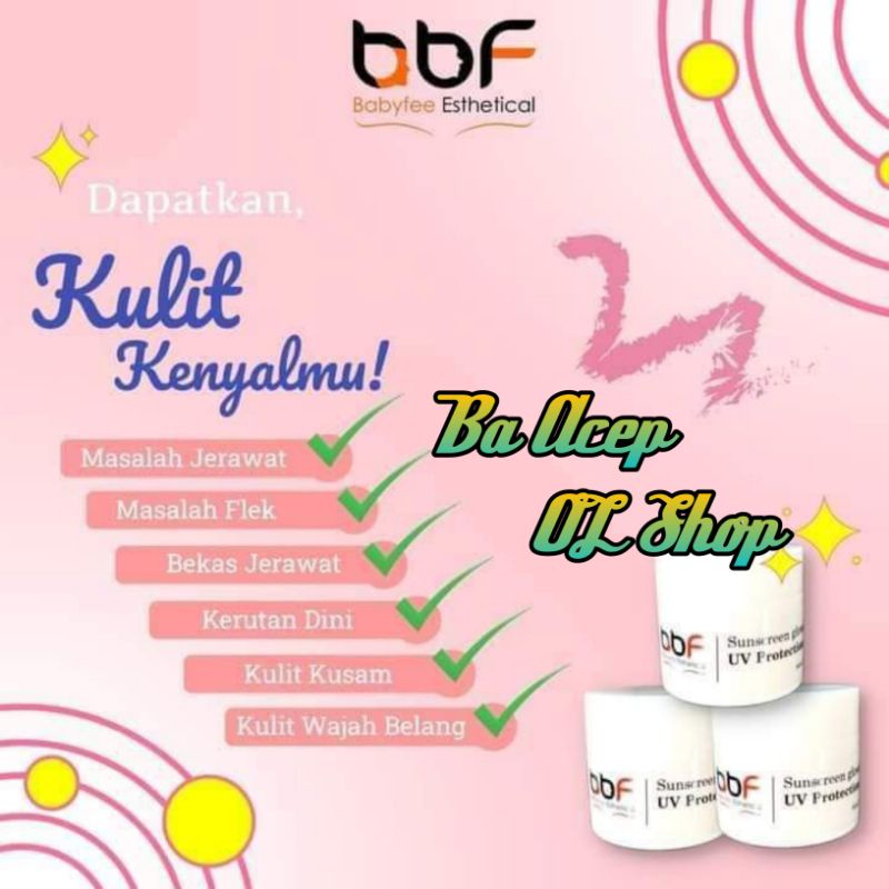 BBF Sunscreen Glowing / Brown Cream