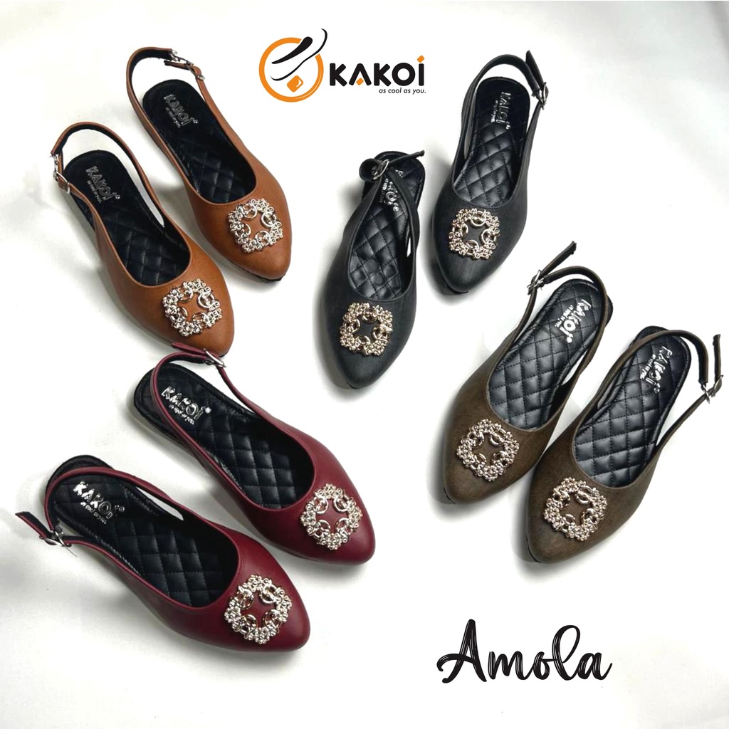 FLAT SHOES WANITA KAKOI AMOLA