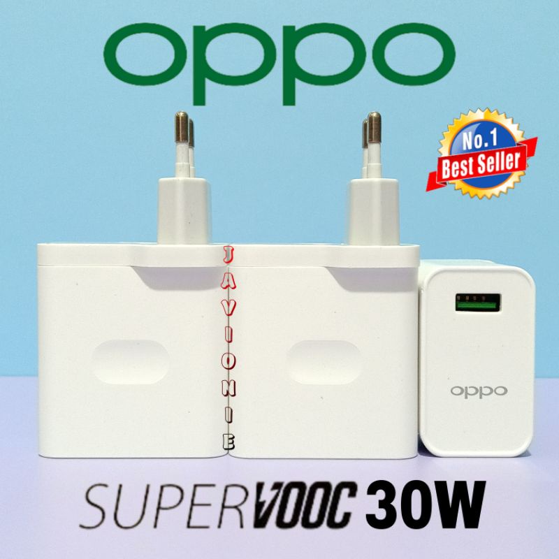 Charger Casan Cas OPPO Reno 1 2 2F 3 4 4F 5F PRO 30W 65W Original TYPE C Super VOOC Fast Charging