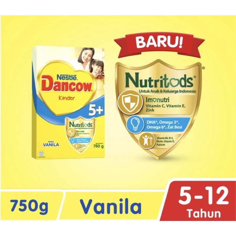 

Dancow 5+ Rasa Vanila 750gr