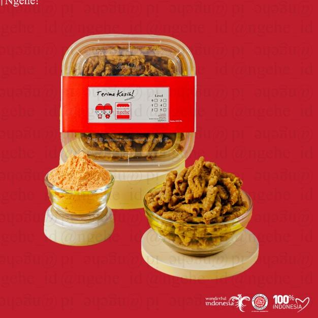 

5.5 Promo >> Makaroni Ngehe Usus Goreng Kemasan Toples Small