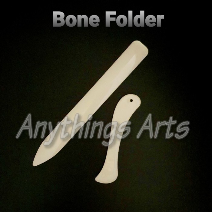 

Art Natural Bone Folder Tool 2 Pcs - Alat Pelipat Kertas & Kulit