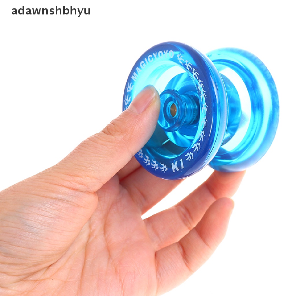 Adawnshbhyu Yoyo Klasik Mainan Bayi Profesional Magic Yoyo K1 Spin Aluminium Alloy Metal ID