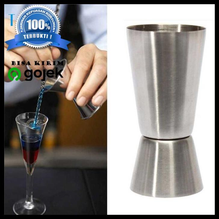 

Onetwocups Gelas Ukur Jigger Bartender Double Shot 15 30Ml Le2