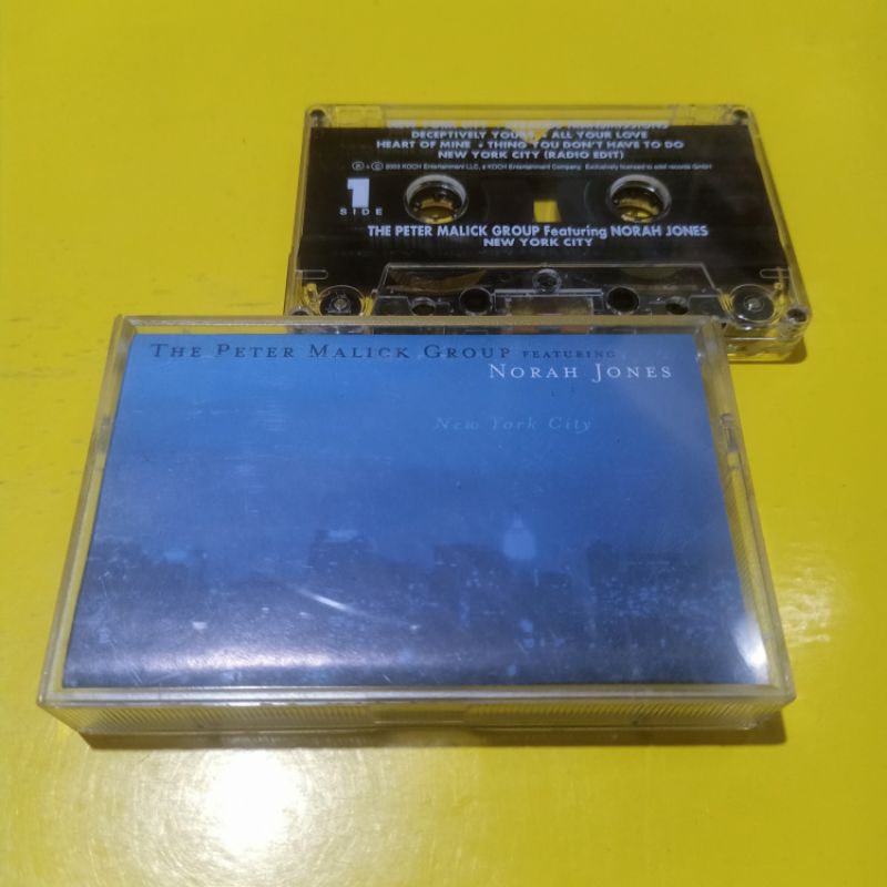 Kaset THE PETER MALICK GROUP Featuring NORAH JONES New York City