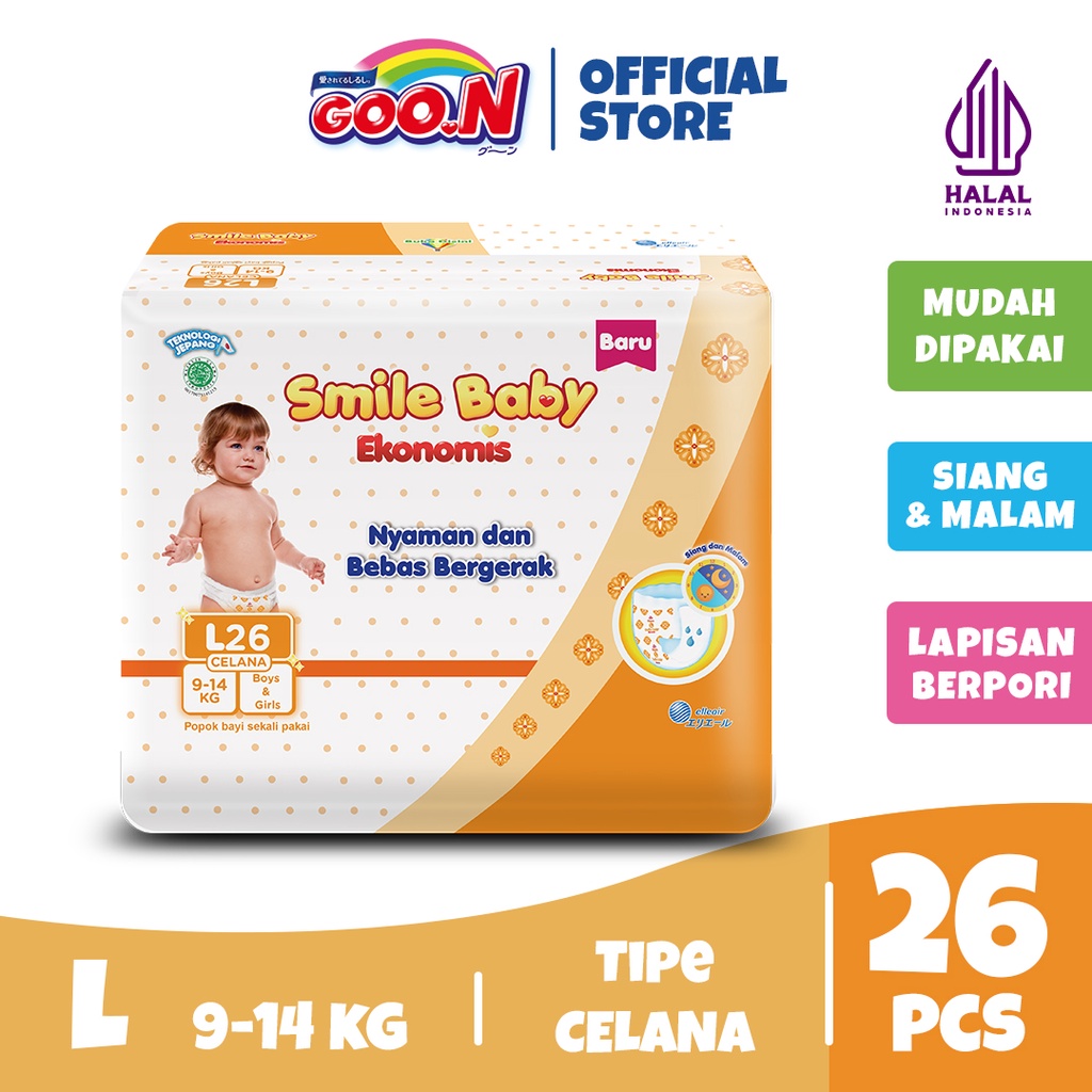 Goon Smile Baby Ekonomis Pants