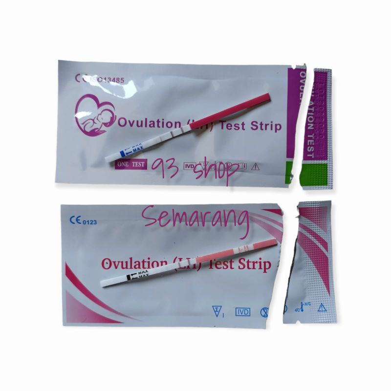Ovulation LH Test Strip - Tes Masa Subur - Tes Ovulasi - Ovutest
