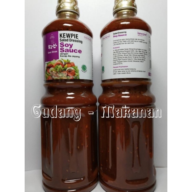 

Kewpie Salad Dressing Soy Sauce 1 Liter