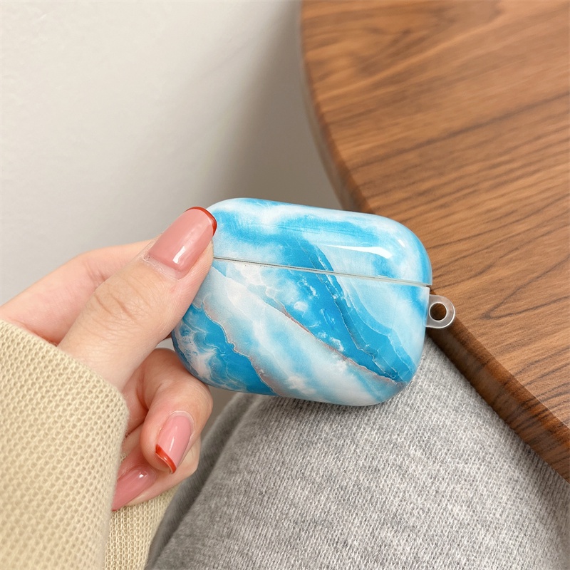 Dreamy Case Mewah Lucu Untuk Apple AirPods 3rd Generation Case Untuk Airpods1 2 3 Case Untuk AirPods Pro Case Dengan Gantungan Kunci Glossy Shell