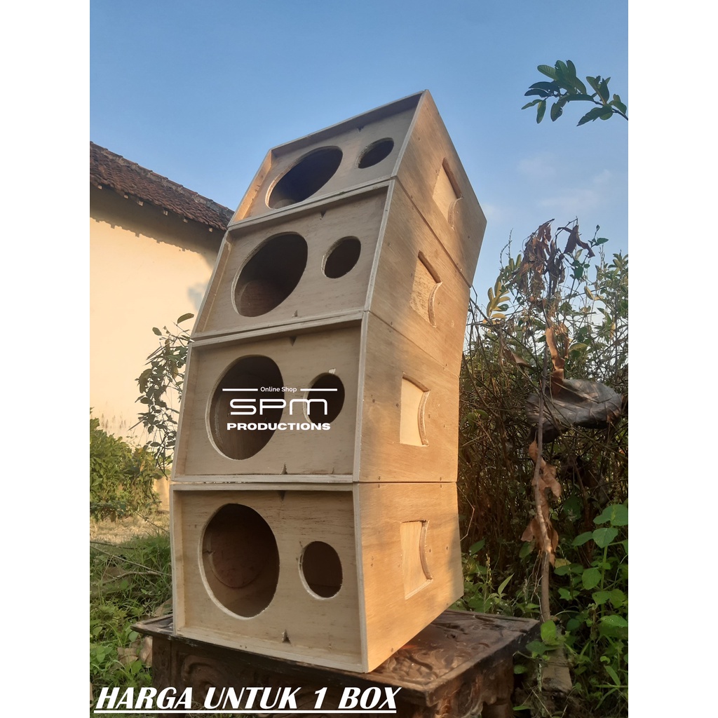 Box Speaker Line Array 5 Inch Single plus Tweeter