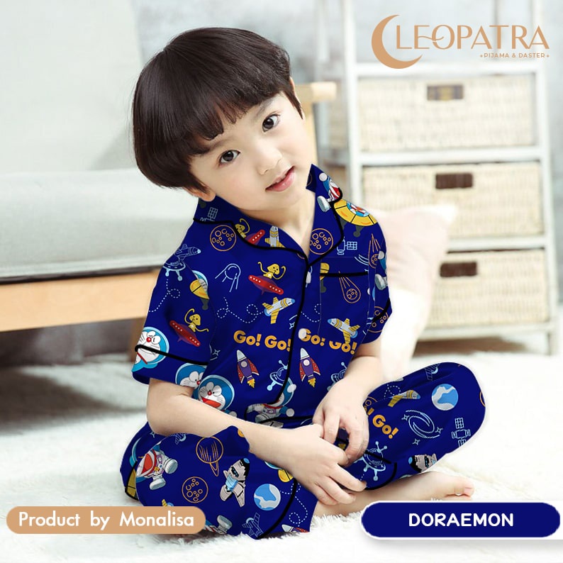 Monalisa  Piyama Anak Usia 1 - 2 Tahun (Size M) Motif - Anak Laki-Laki