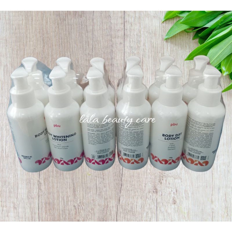 PBU BODY LOTION (6 PCS)/BODY DAY LOTION/BODY WHITENING LOTION/BODY LOTION/LOTION/BODY CREAM