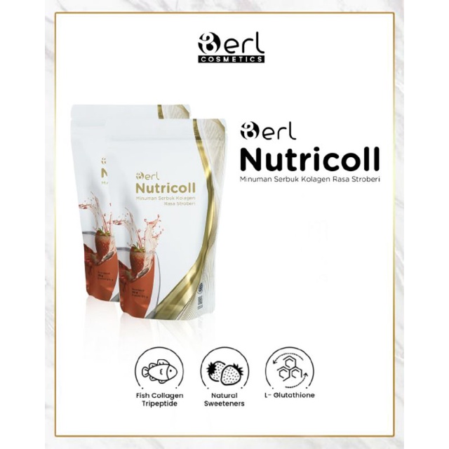 minuman kolagen yang ampuh memutihkan kulit b erl kosmetik paling laris manis best seller sudah aman