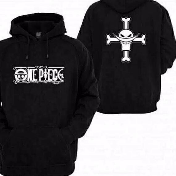 ░☺░  Sweater hoodie anime one piece shirohige bajak laut