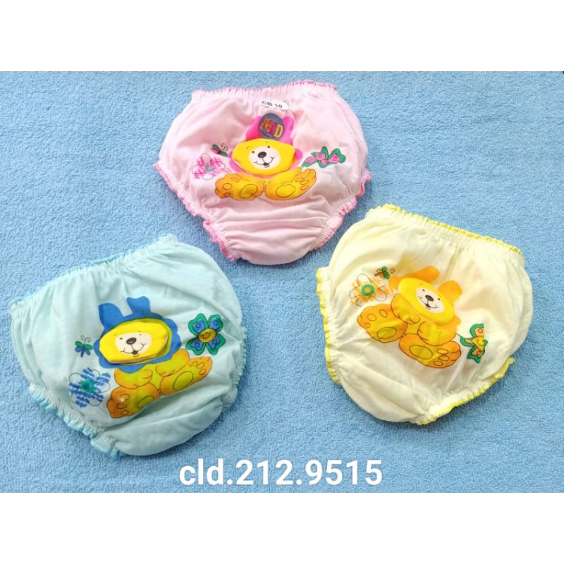 Rok Celana Bayi Aplikasi Motif Lucu 6M - 3thn Murah isi 6pc