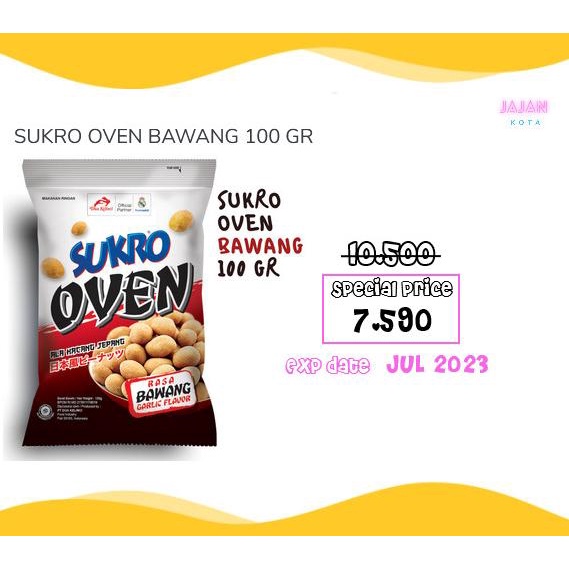 

Sukro Oven Bawang 100 gram
