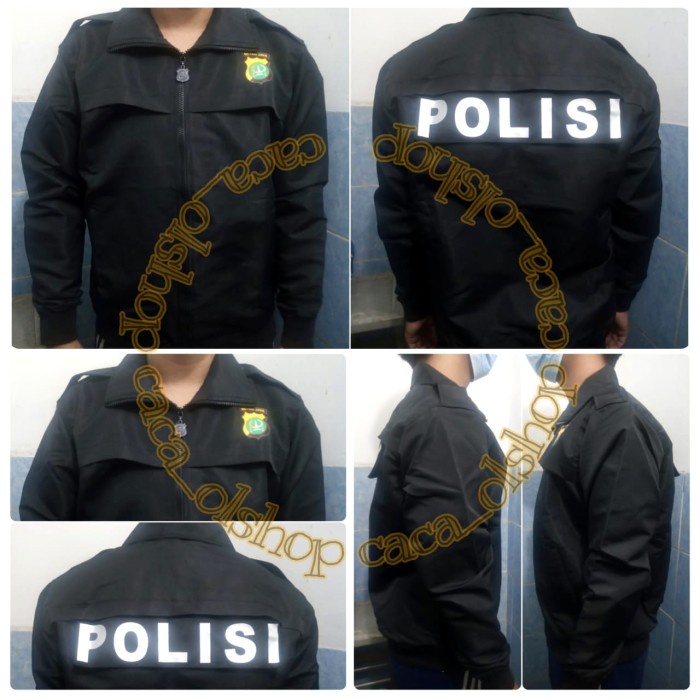 ⭐BISA COD⭐ Jaket POLISI Ori Asli Jatah POLRI Binmas Bhabinkamtibmas Polda Metro - METROJAYA, M